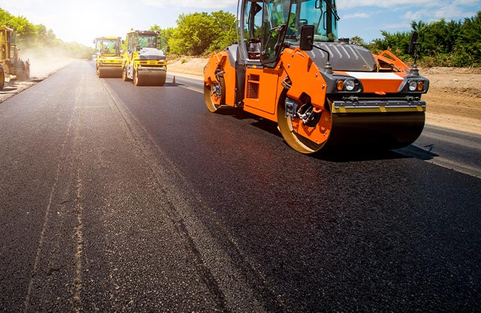 Professional asphalt overlay services for enhanced road quality.