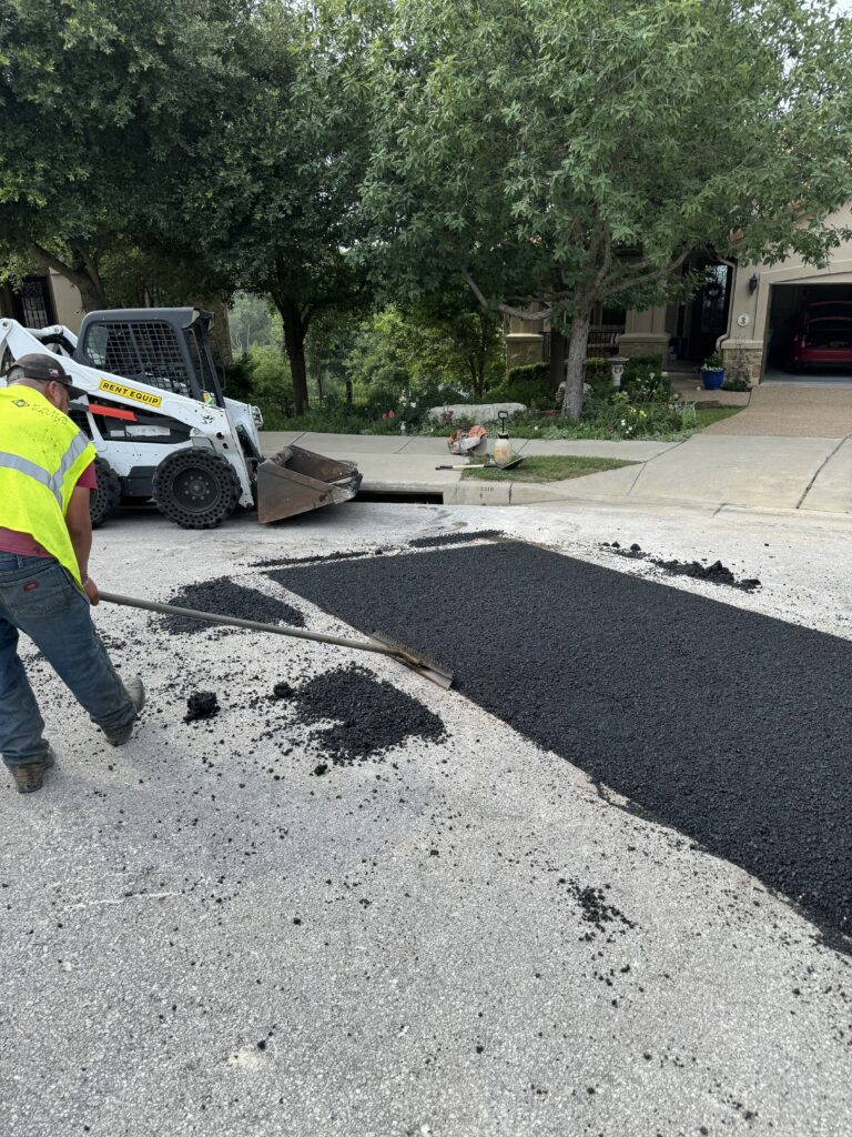 What is the Process for Repairing Asphalt in Austin?